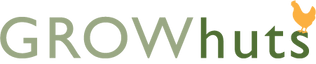 the growhut logo on a white background